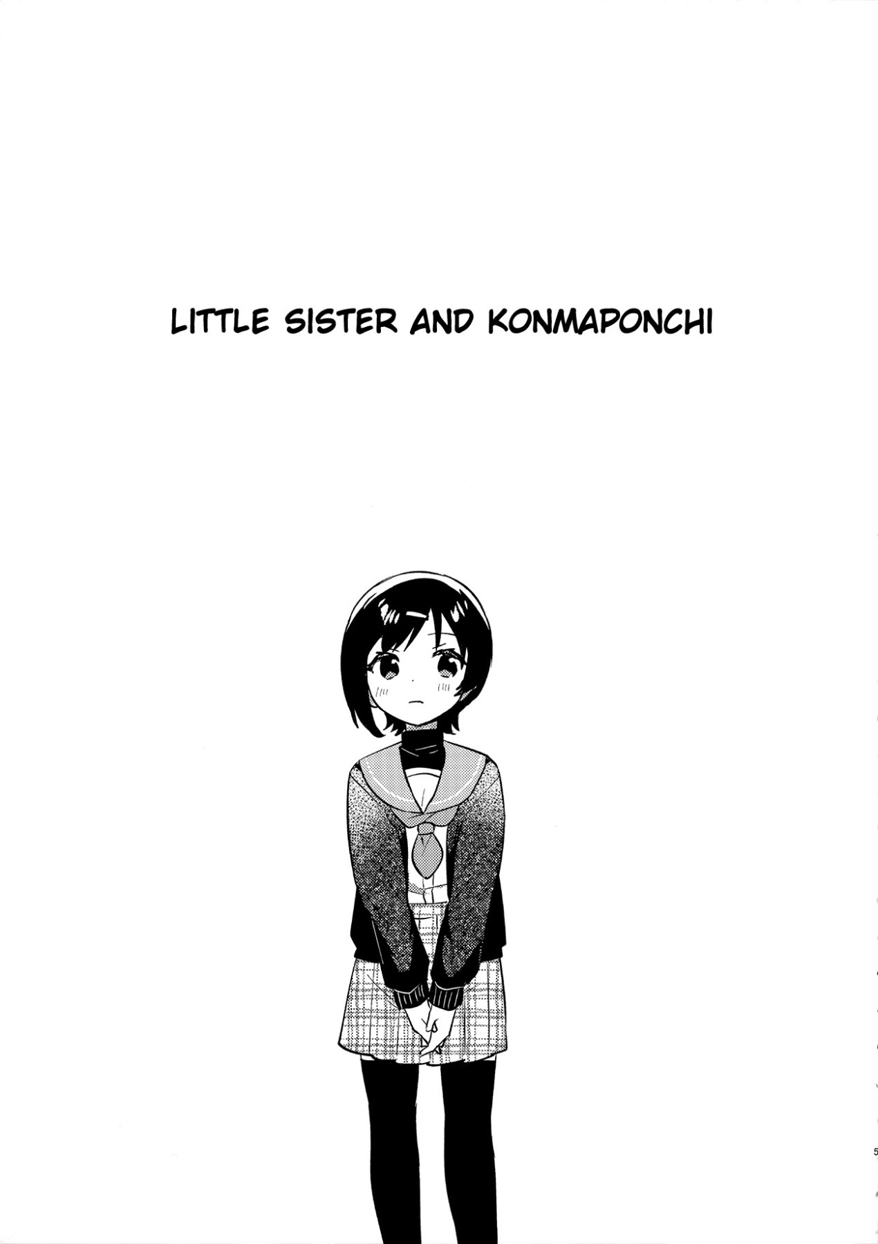 Hentai Manga Comic-Konma Ponchi With My Little Sister-Read-4